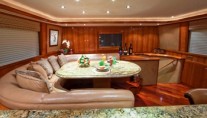 MY True North -  Galley Guest Seating